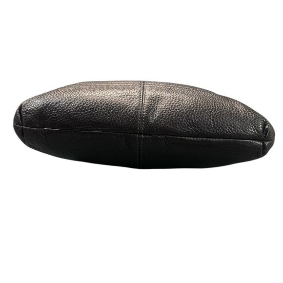 Coach F19265 Black Pebbled Leather Crossbody - Picture 12 of 15